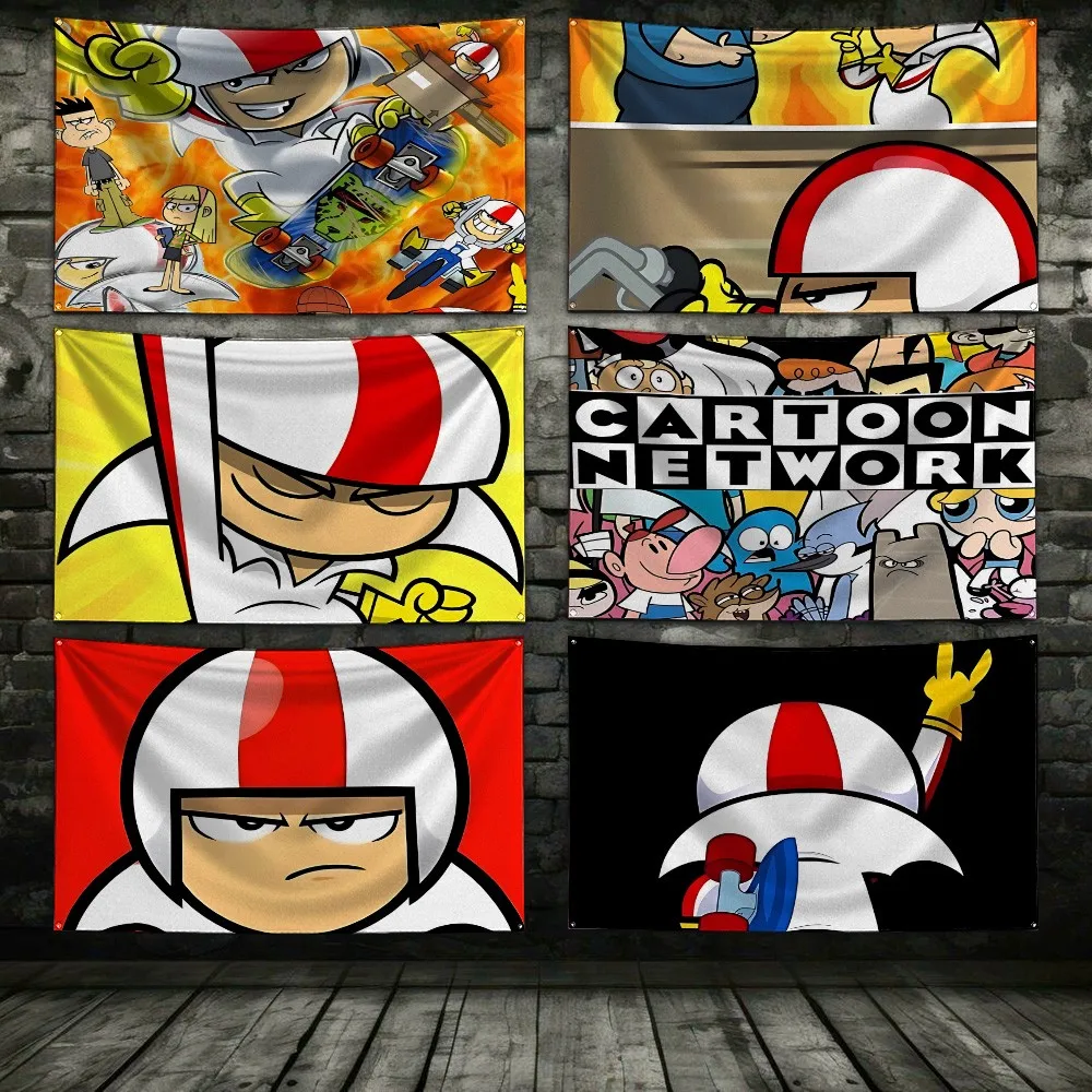 Classic Anime Flag 3X5 Ft Personalized Flags Design Your Image Funny Tapestry Poster Dorm Room, Living Room, Bedroom