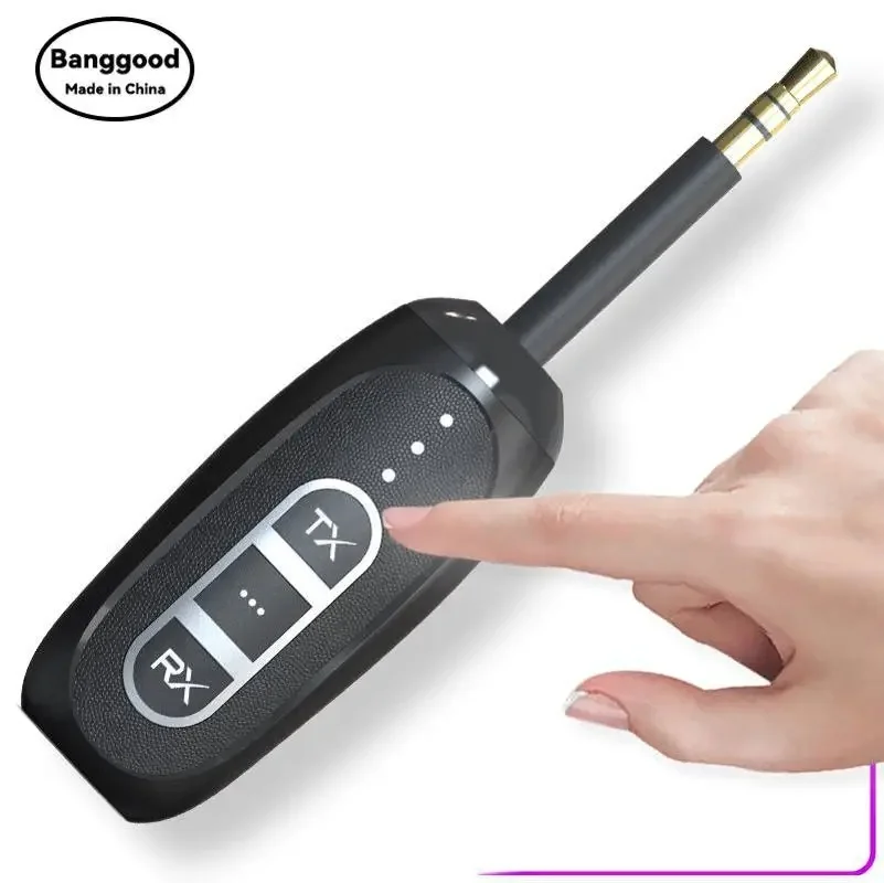 

Le515 Bluetooth Transmitter New One-to-multi Low-latency Wireless Bluetooth TV Audio Transmitter and Receiver