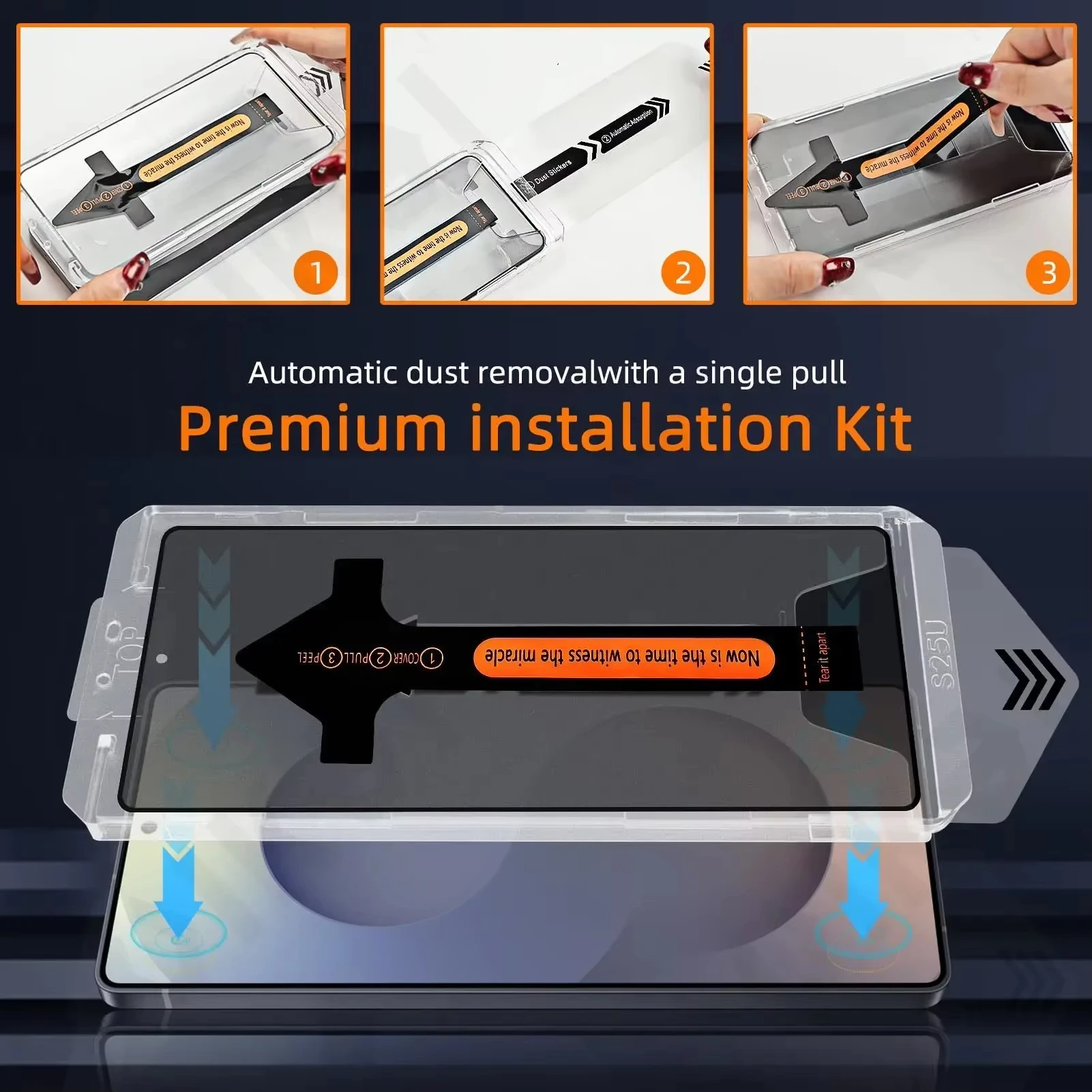 5pcs Privacy Protective Screen - Screen Alignment Tool ulasan dan harga
