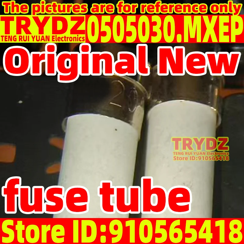 

10-1pcs Original New 0505030.MXEP New energy vehicle fuse Ceramic fuse tube with pin F30A fast melting 30A500V 6x32 6*30