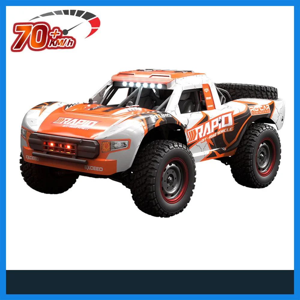 RC Car WLtoys 70KM/H 4WD Brushless Motor Racing Car Electric High Speed Off-Road Drift Remote Control Truck Toys Gift for Kids