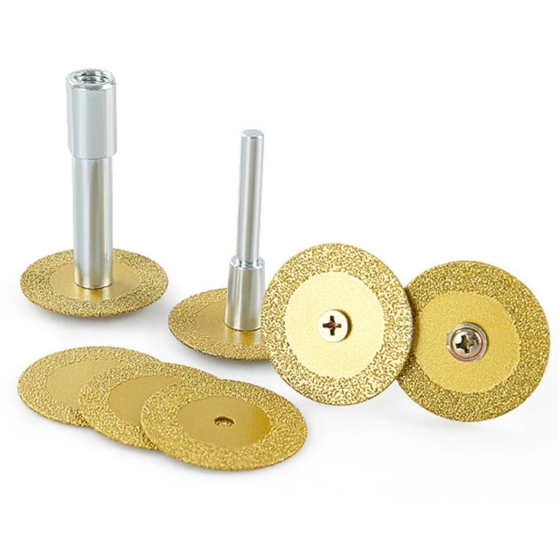 40mm Diamant-Sägeblatt mit M10-Anschluss für Winkelschleifer, Elektrische Handbohrmaschine, Verbindungsstange, Adapter für Keramik- und Steinschnitzwerkzeuge – Detail 6