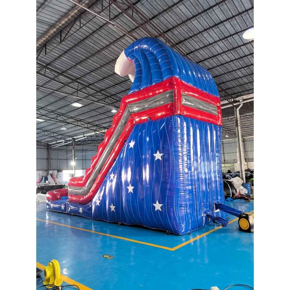 Commercial-grade Outdoor Games Big Inflatable Slide for Kids Inflatable Pool Water Slide Giant Inflatable Water Slide for Adults