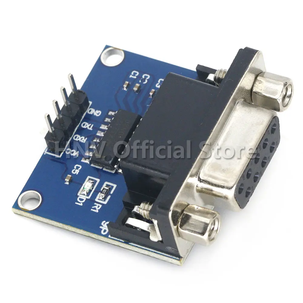 MAX3232 RS232 Seriële Poort Ttl Converter Module DB9 Connector MAX232 Voor Arduino