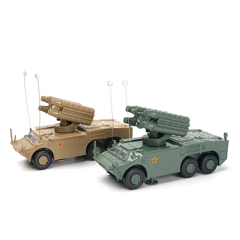 

1:72, пластиковая собранная модель ракетного автомобиля Hongqi-7B, имитация радарного автомобиля, оптовая продажа