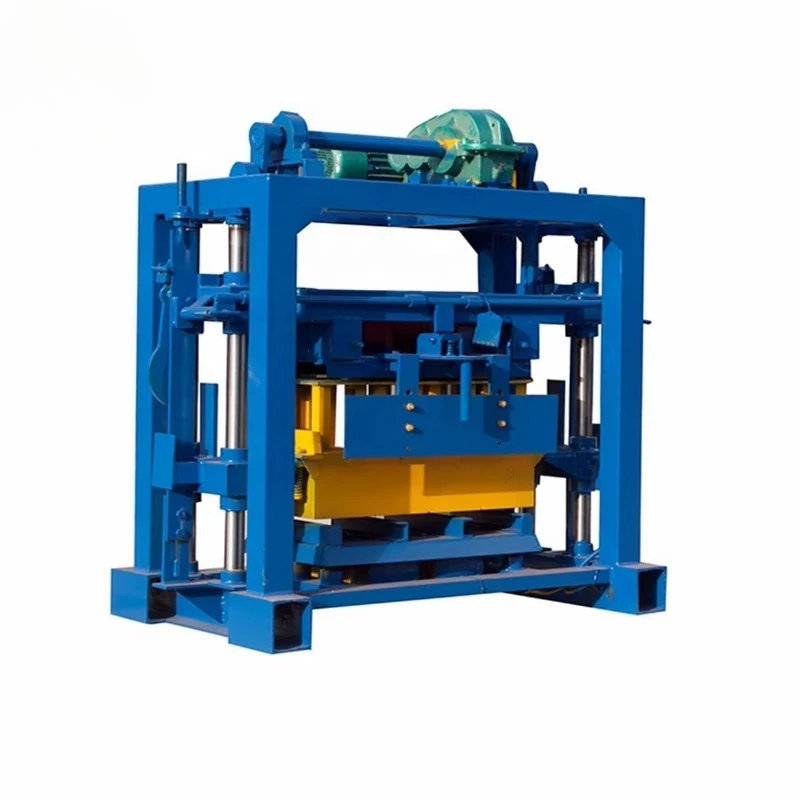 Customized QT4-40 Automatic Vibrating Concrete Cement Block Making Machine Paver Solid Bricks Machinery Hollow Blocks Making Mac