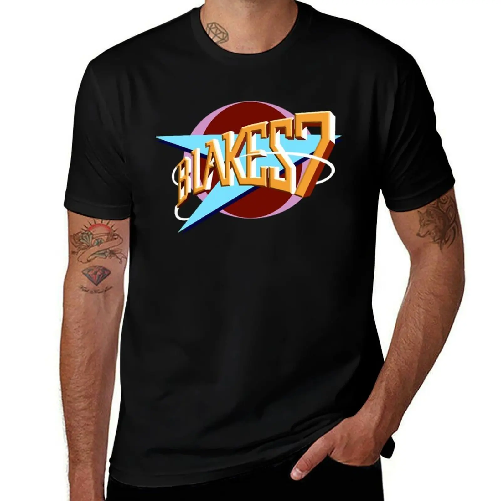 Blakes 7 t T-Shirt Casual Loose Fit Short Sleeve T-Shirt