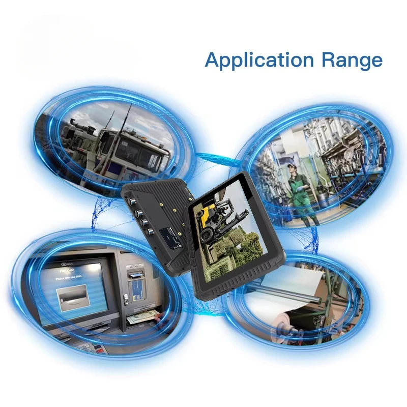 KTB 80VT 8 Inch Ip65 Rugged Car Tablet Pc GPS/GLONASS/Beidou Optional RTK High Precision Positioning System Vehicle PC Tablet