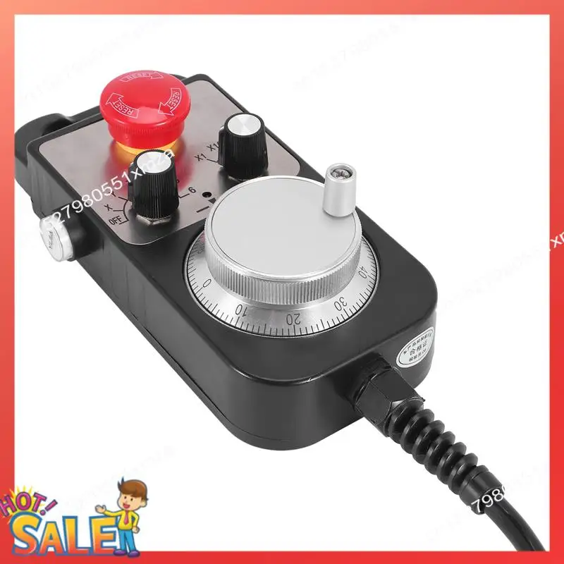 Generador de pulsos ABCL CNC, volante colgante MPG de 6 ejes para sistema FAGOR GSK Siemens MITSUBISHI FANUC, generador de pulsos Manual de 5V