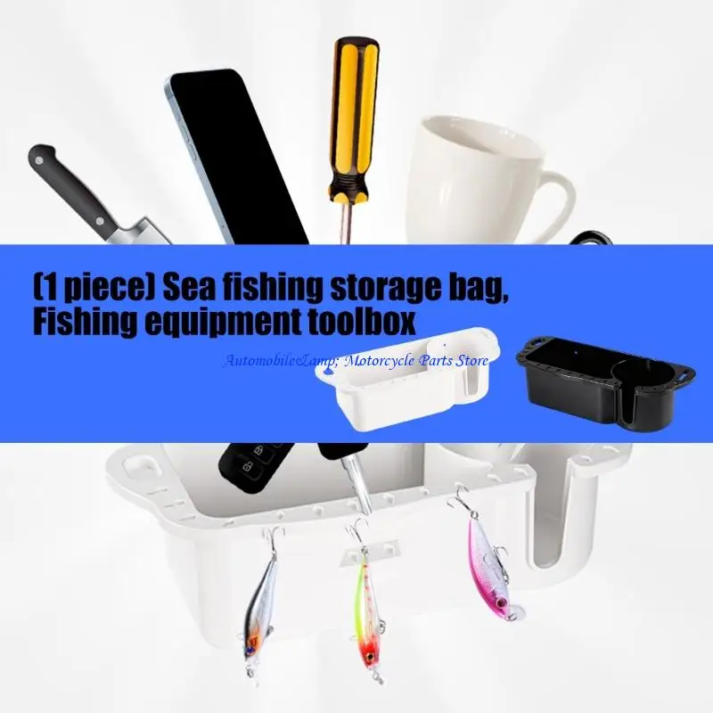 

H7BD Multifunction Marine Storage Container That Doubles As Fishing Stool Featuring Foldable Handle & Support Feet for Outdoor