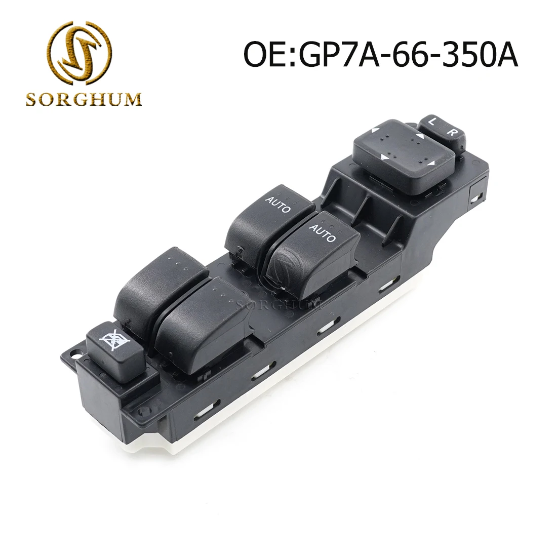 

Sorghum For 2006 2007 2008 Mazda 6 OE:GP7A-66-350A GP7A-66-350C GP7A66350 Master Electric Power Window Switch Control Button