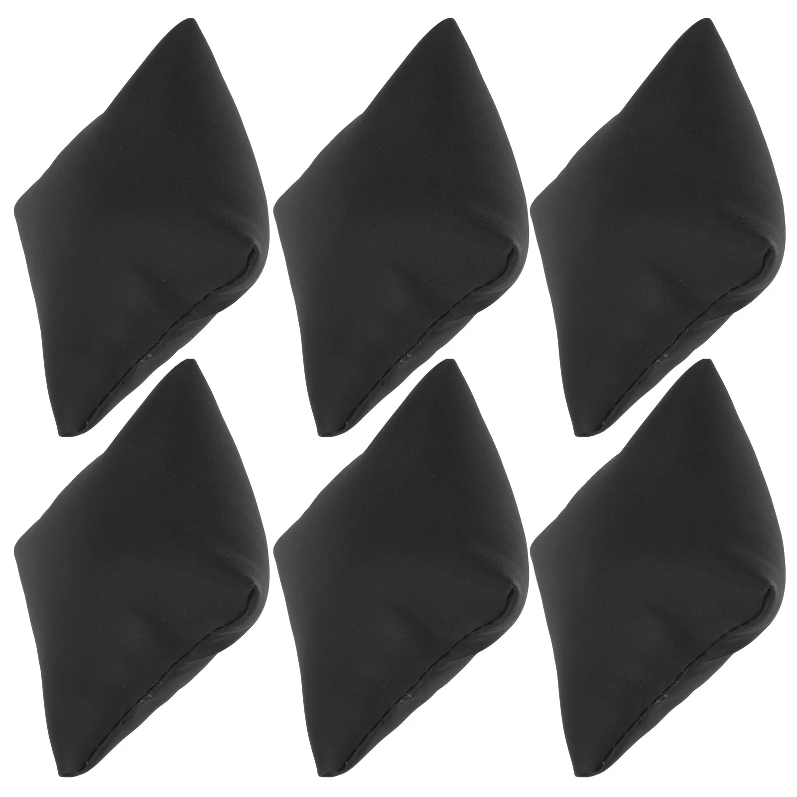 

6 Pcs Jewelry Display Pillow Quilted PU Watch Cushions Small Pillows for Retail Store Protects from Scratches