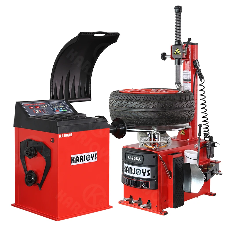 

Top Deals Automatic Tyre Changing Machine And Balancer Combo For Tire Repair Shop
