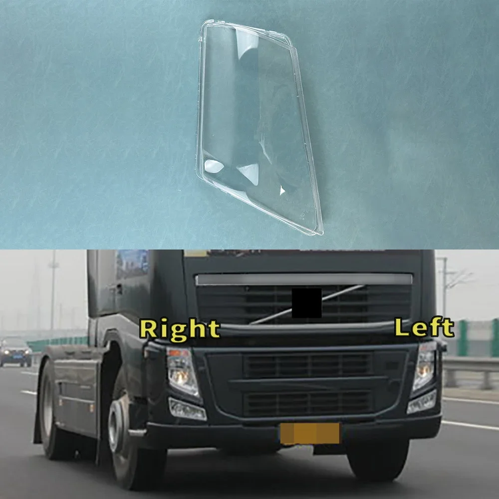 

For Volvo FM460 FM440 Front Headlight Cover Transparent Lamp Shade Headlamp Shell Lens Plexiglass Replace Original Lampshade