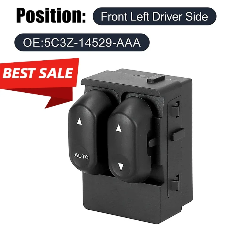 

Master Driver Side Power Window Switch 5C3Z-14529-AAA For Ford F-250 F-350 F-450 F-550 Super Duty Car Accessories