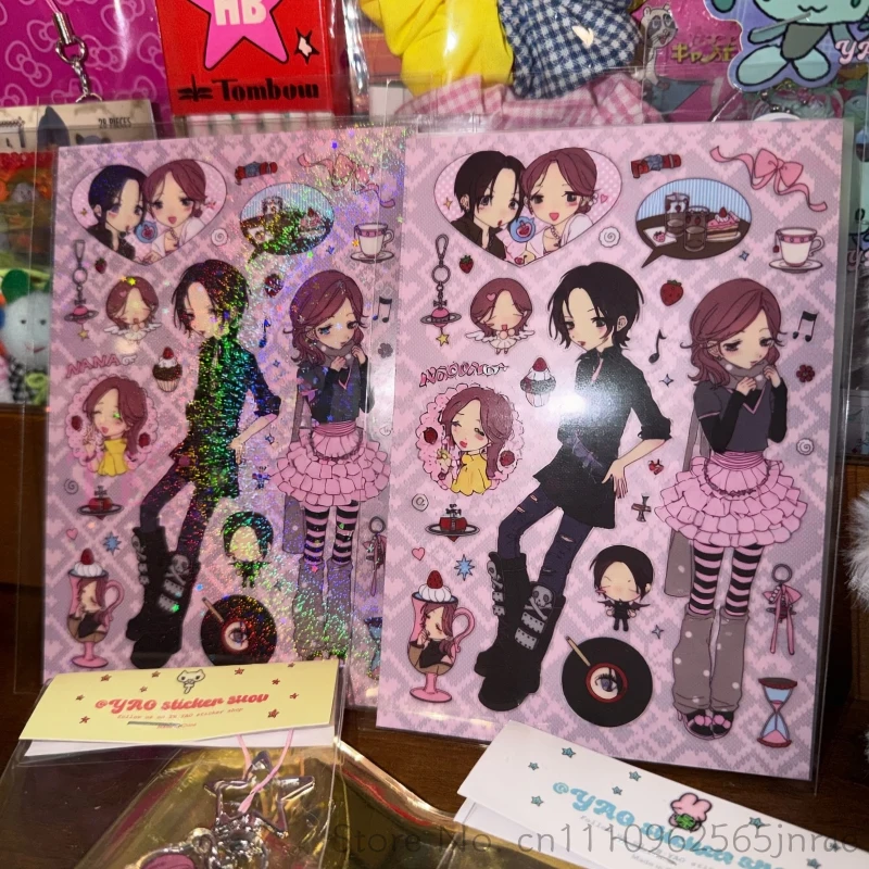 Image of NANA Anime-Aufkleber, wasserfest, dekorative Aufkleber für Tagebuch, Scrapbooking, Laptop, Handyhülle, DIY-Dekoration für Anime-Fans