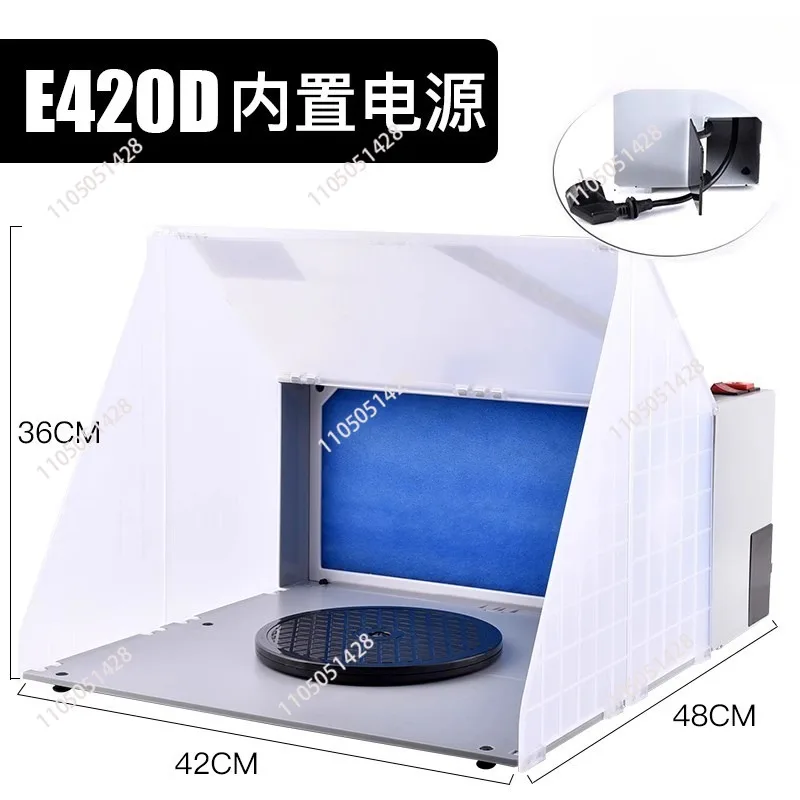 

Spray gun cabin Spray room Mini air extraction system Spray gun air extraction system Paint filter mist