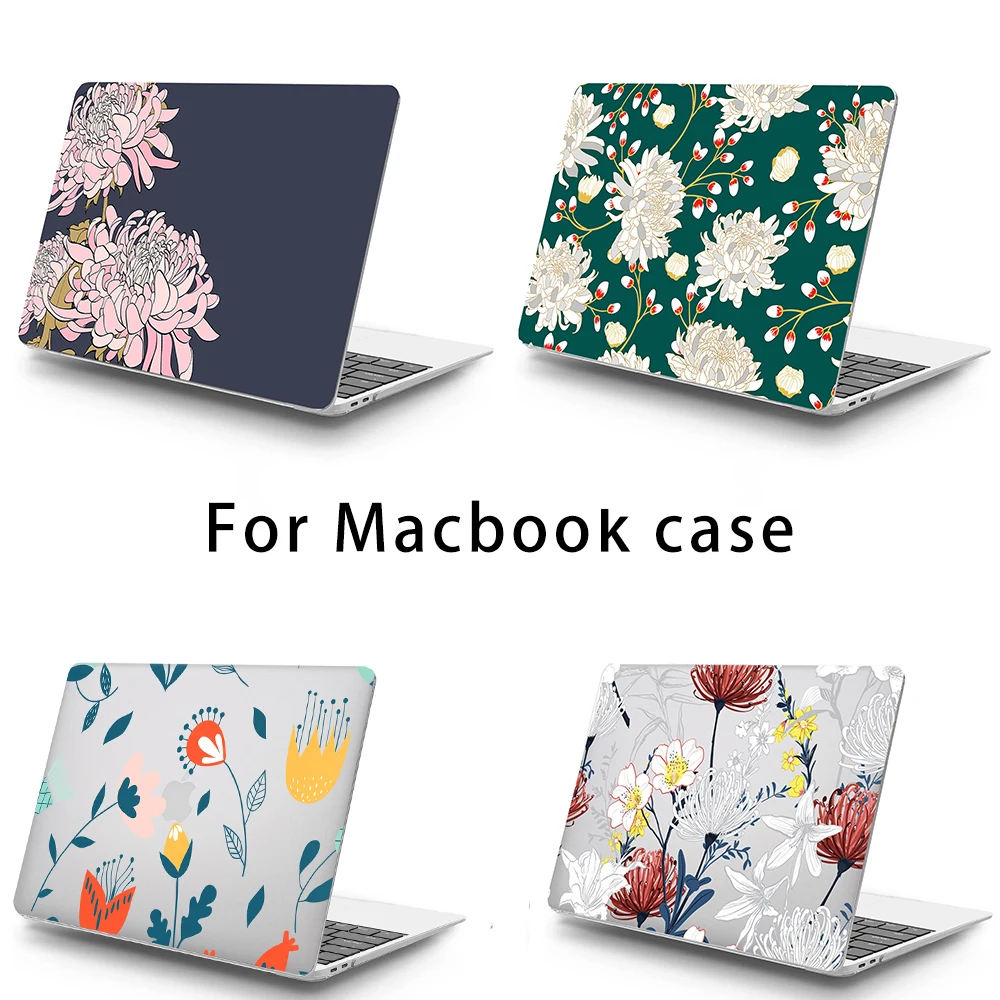 New Beautiful flowers Laptop Case for MacBook Air15 A2941 2023 Air13 A2681Pro13 A1932 A2179A2338 A2337Pro15Pro16Pro14Air11A1370