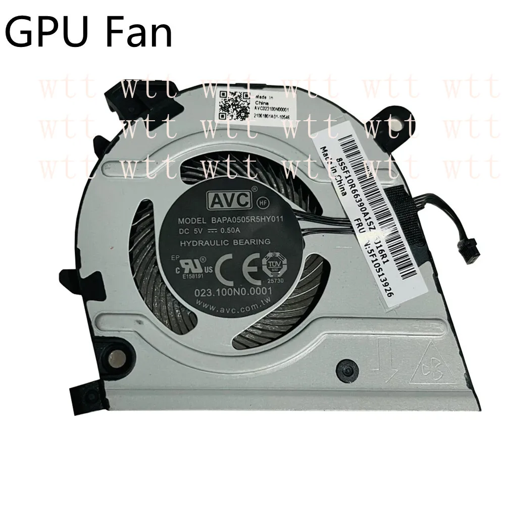 لينوفو ثينك بوك 13S G2 ITL وحدة المعالجة المركزية GPU مروحة التبريد 5F10S1392 BAPA0705R5HY023