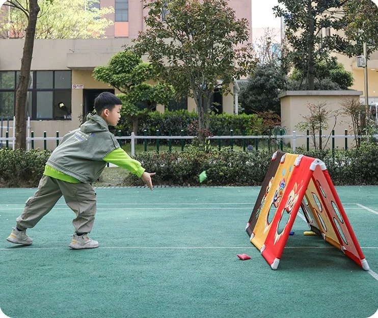 Zandzakwerpers voor de kleuterschool, doelplaten, cartoonspeelgoed voor buiten, sentiment, educatiespellen voor jonge kinderen, kinderen