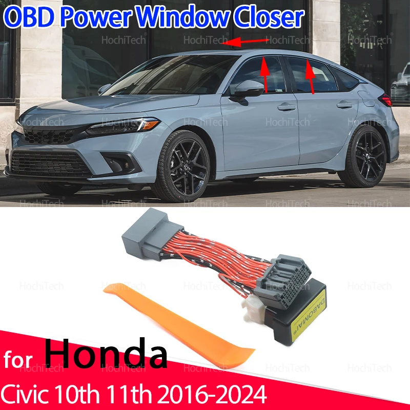 

For Honda Civic 10th 11th 2016-2022 2023 2024 Car Auto Window Lifter Closer Modification Controller Accessories