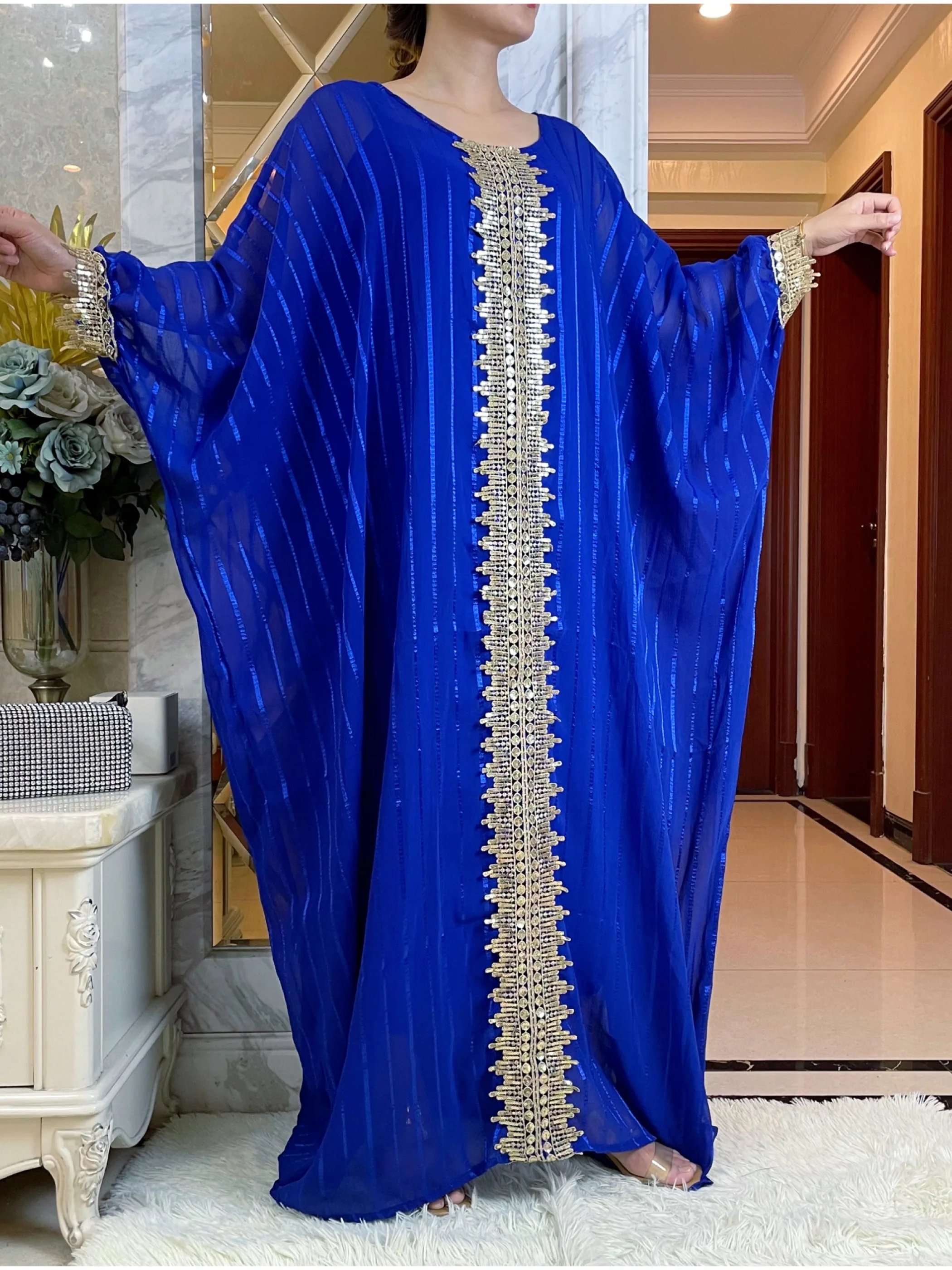 2023 African Traditional Dresses Includes Base Skirt  Scarf Chiffon Ankara Kaftan Robe Ladies Muslim Dubai Abaya Wedding Evening