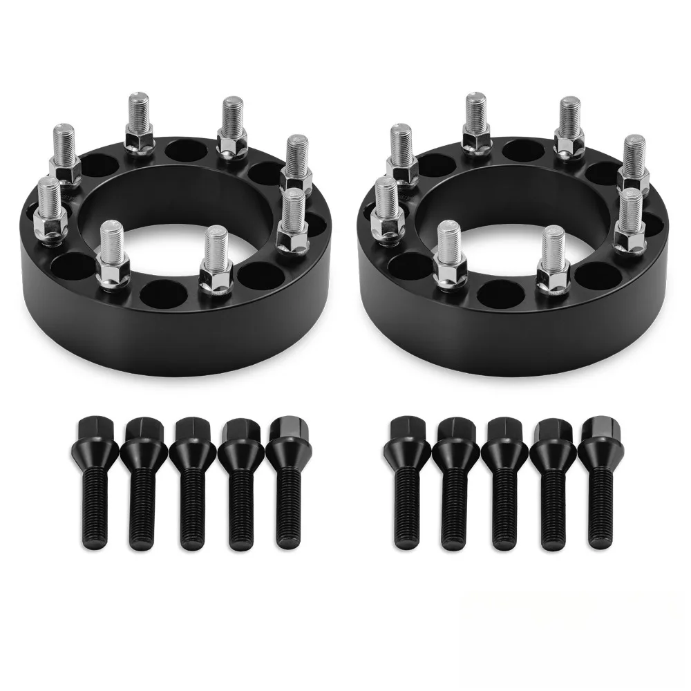 

2PC 8x6.5mm Wheel Spacers 126.15mm 9/16-18 2Inch For1994-2011 Ram 3500，2500