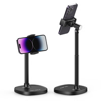 VIJIM HP004 Adjustable Phone Stand Compatible for Livestreaming Kitchen Vlog Shot Table Mount for Smartphone Brackets