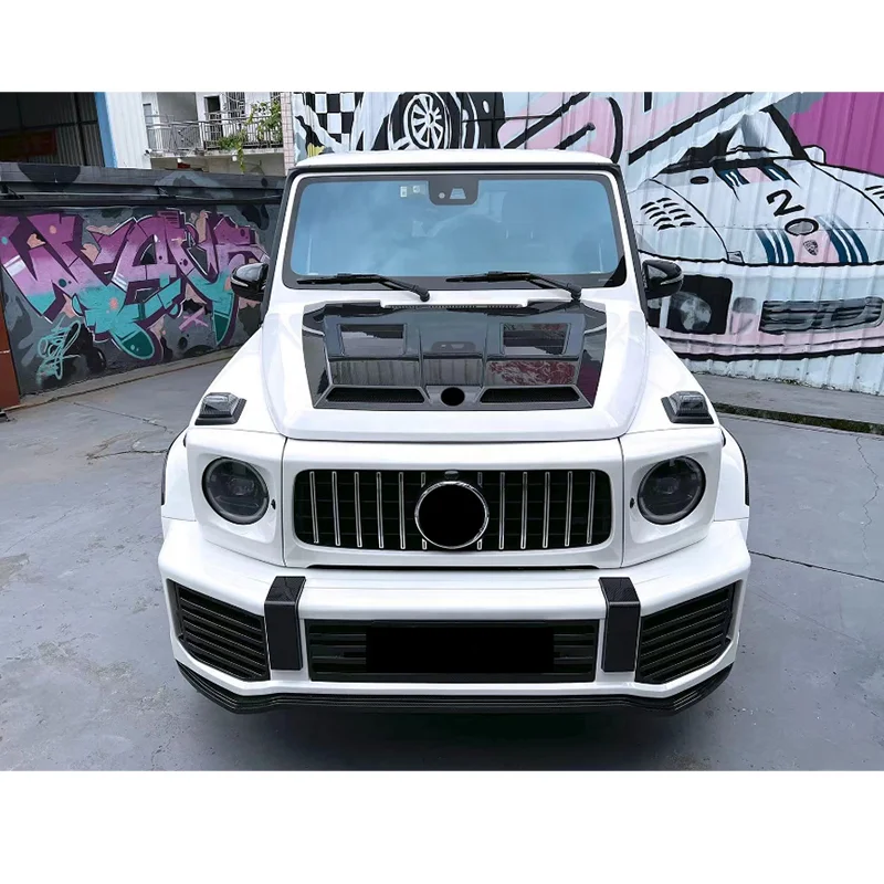 W463a Upgrade to URB U Style Body Kit for Benz G-Class W464 G500 G63 G-wagon Dry Carbon Fiber Auto Parts Car Bumpers