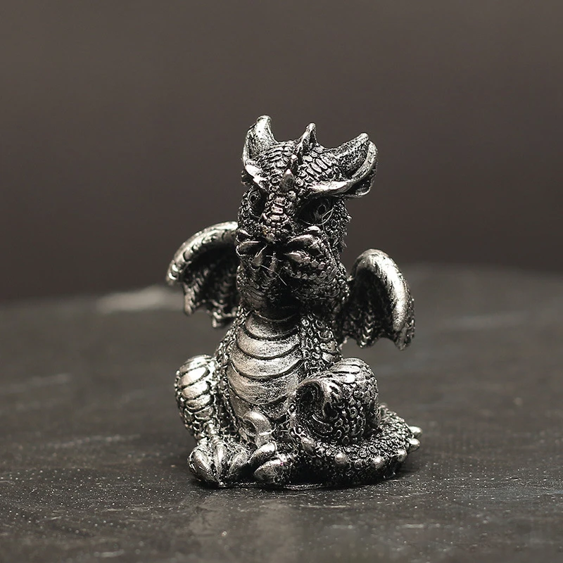 Mini Don't Look Say No Little Dragon Ornament European Dragon Resin Craft  Heartwarming Birthday Gift for Girls 2026 New