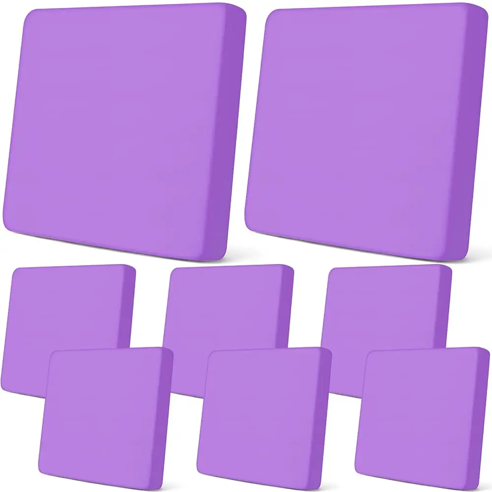 

8Pcs Patio Cushion Covers Stretch Outdoor Cushion Cover Replacement For Patio Furniture Sofa Couch Slipcovers, Soft Flexibility