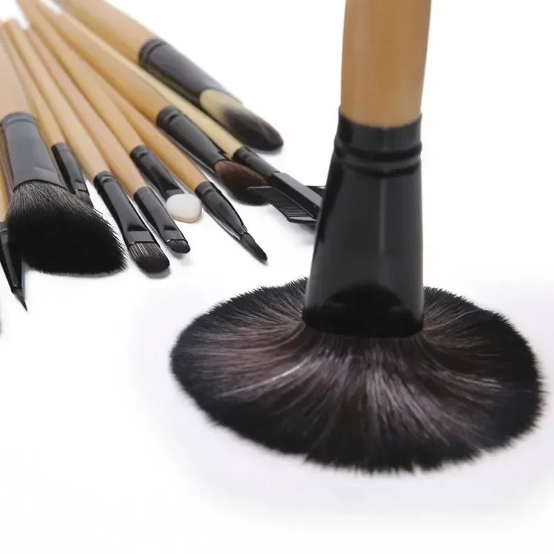 Gift Bag Of  24 pcs Makeup Brush Sets Professional Cosmetics Brushes Eyebrow Powder Foundation Shadows Pinceaux Make Up Tools view 4