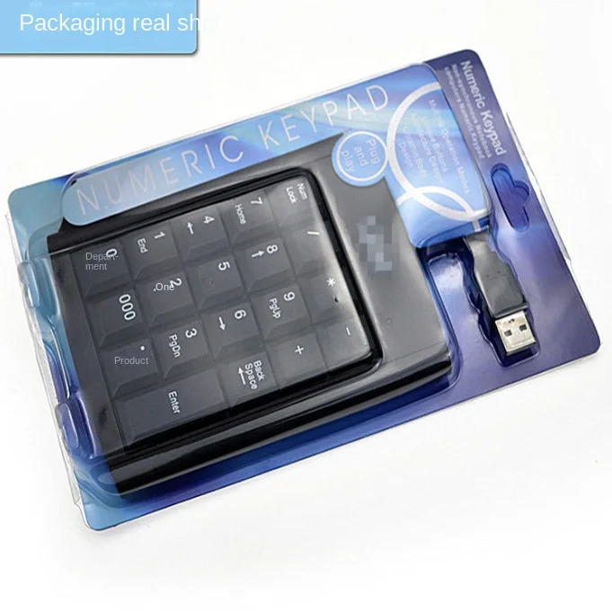 

USB Wired Digital Keyboard Plug and play 19 Keys Accounting Number Pad External Mini Keypad for Laptop Desktop PC