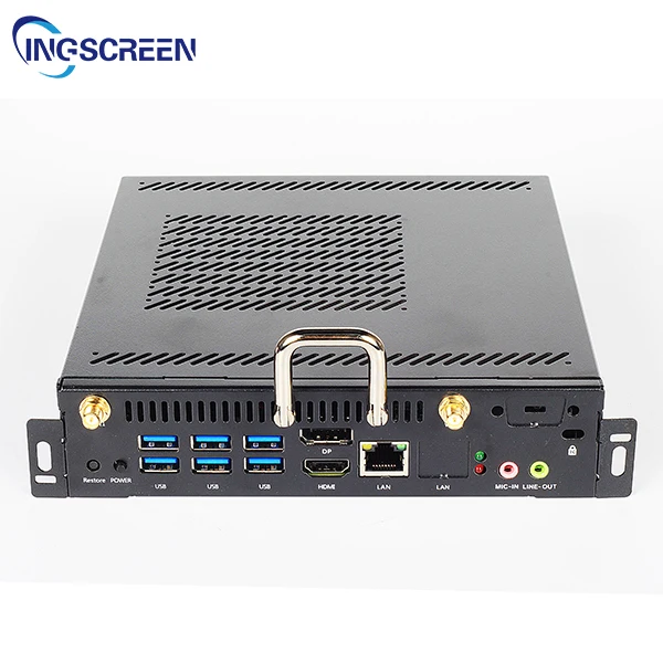 Ingscreen OPS 4K 60GHZ Core 4th Gen I5 4310M DDR3 4GB 8GB M.2 128GB 256GB SSD 4K Educational Whiteboard Computer OPS Mini PC