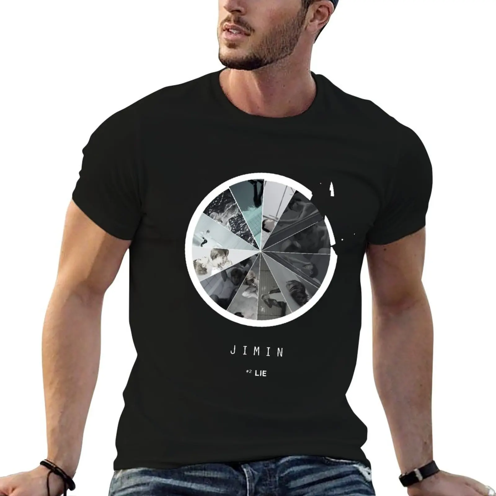 

#2 LIE T-Shirt man t shirt graphic t shirts for man slim fit T-Shirt
