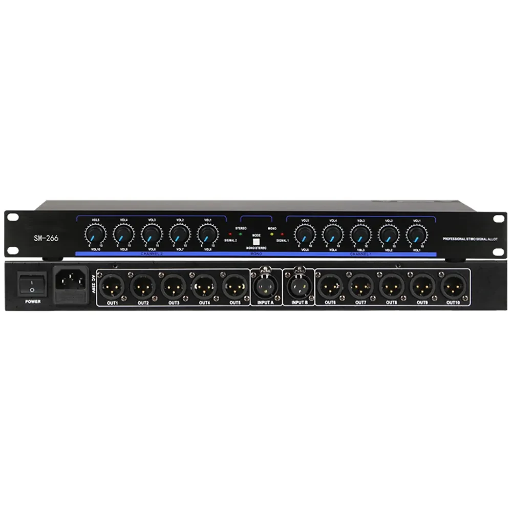 

Professional DJ Stage Performance Audio Exciter Processor SM266 Factory Direct Sales High Quality Sound Equipment