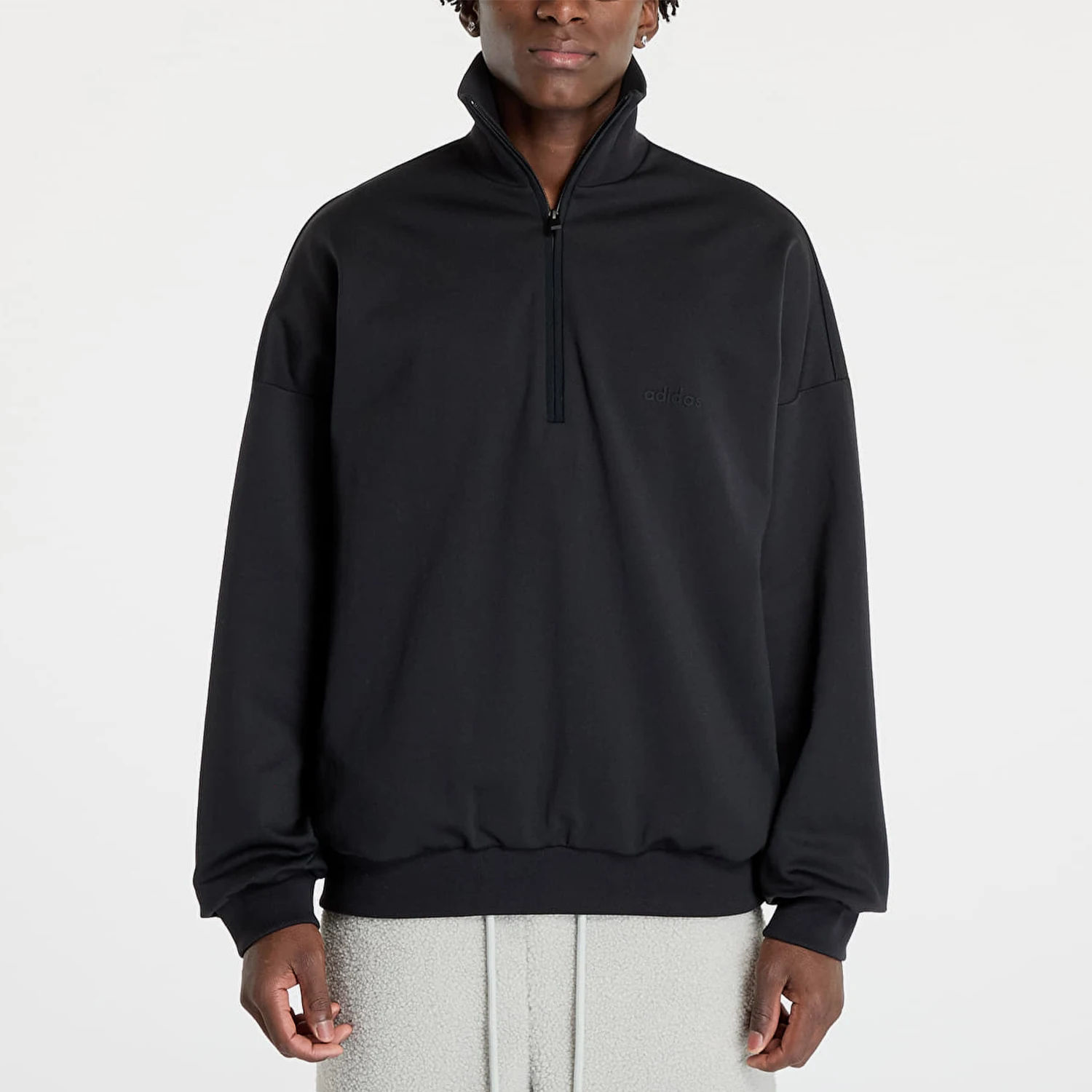 Adidas genuine FearOfGod casual and comfortable stand up collar sports jacket IM5317