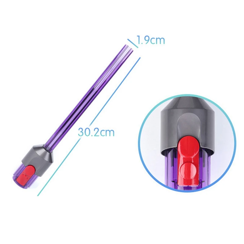 

AC66 для Dyson V10Slim V12Slim легкая труба щелевой инструмент сменные беспроводные пылесосы вакуумный щелевой инструмент насадка