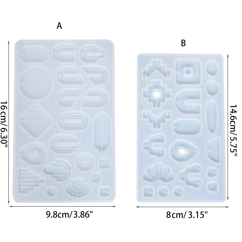 Подвеска-бабочка в виде капли