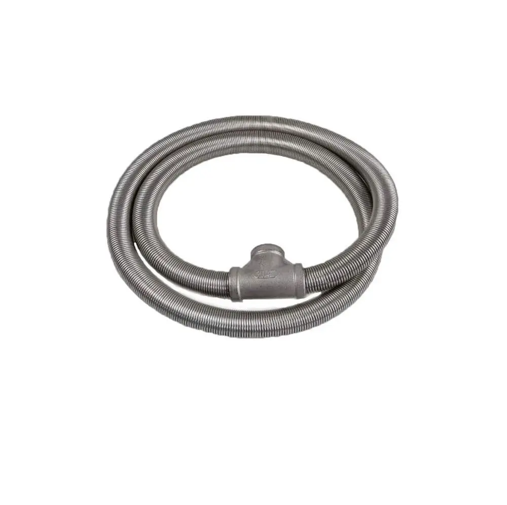 KegLand 1m Helix Coil and Tee (304 Stainless) - False Bottom Replacement for Mash Lauter Kettle
