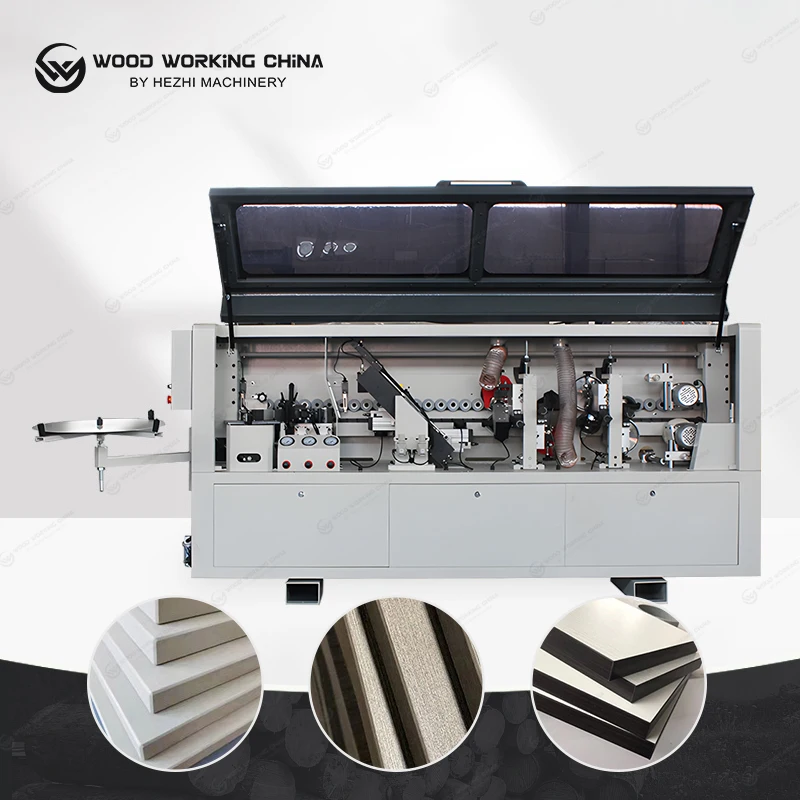 Woodworking Machine Automatic Edge Bander Wood Board 5 Function Edge Banding Machine