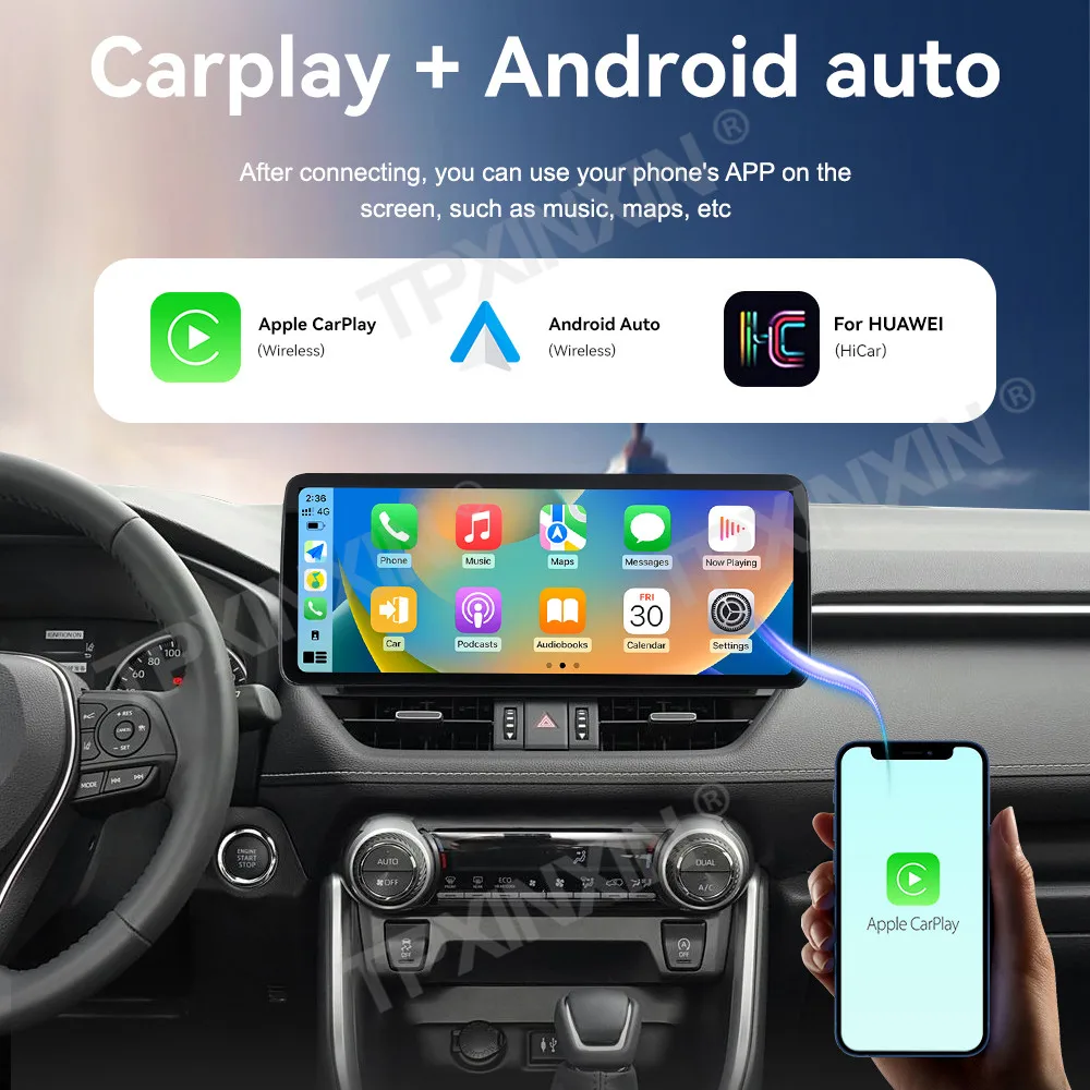 

Автомобильные аксессуары, радио для Toyota Wildlander 2020-2022, Android, авто, GPS-навигация, мультимедийный стереоприемник, головное устройство, автономный