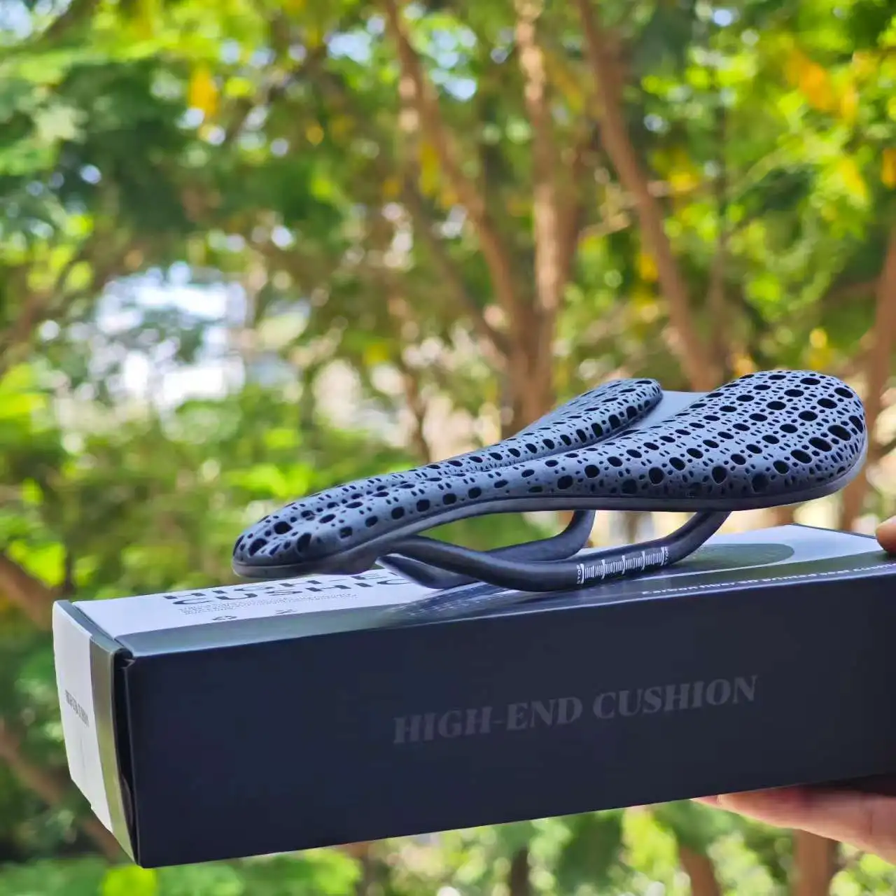 GOLDIX جديد ثلاثية الأبعاد الطباعة دراجة الكربون السرج خفيفة الطريق السريع MTB سباق السرج دراجة وسادة مقعد دراجة الملحقات #6