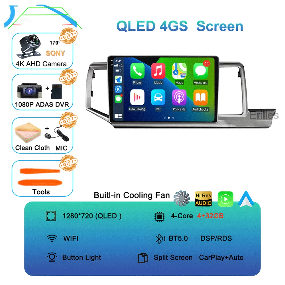 Android 16 Navigation NO 2DIN Carplay Auto Head Unit Screen For Honda Stepwgn 2009 - 2015 Radio Stereo Multimedia Car Player GPS image 3