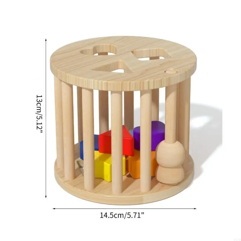 F62D Interactive Wooden Mathering Toy Fun & comprensivo Herramienta aprendizaje para niños Regalo