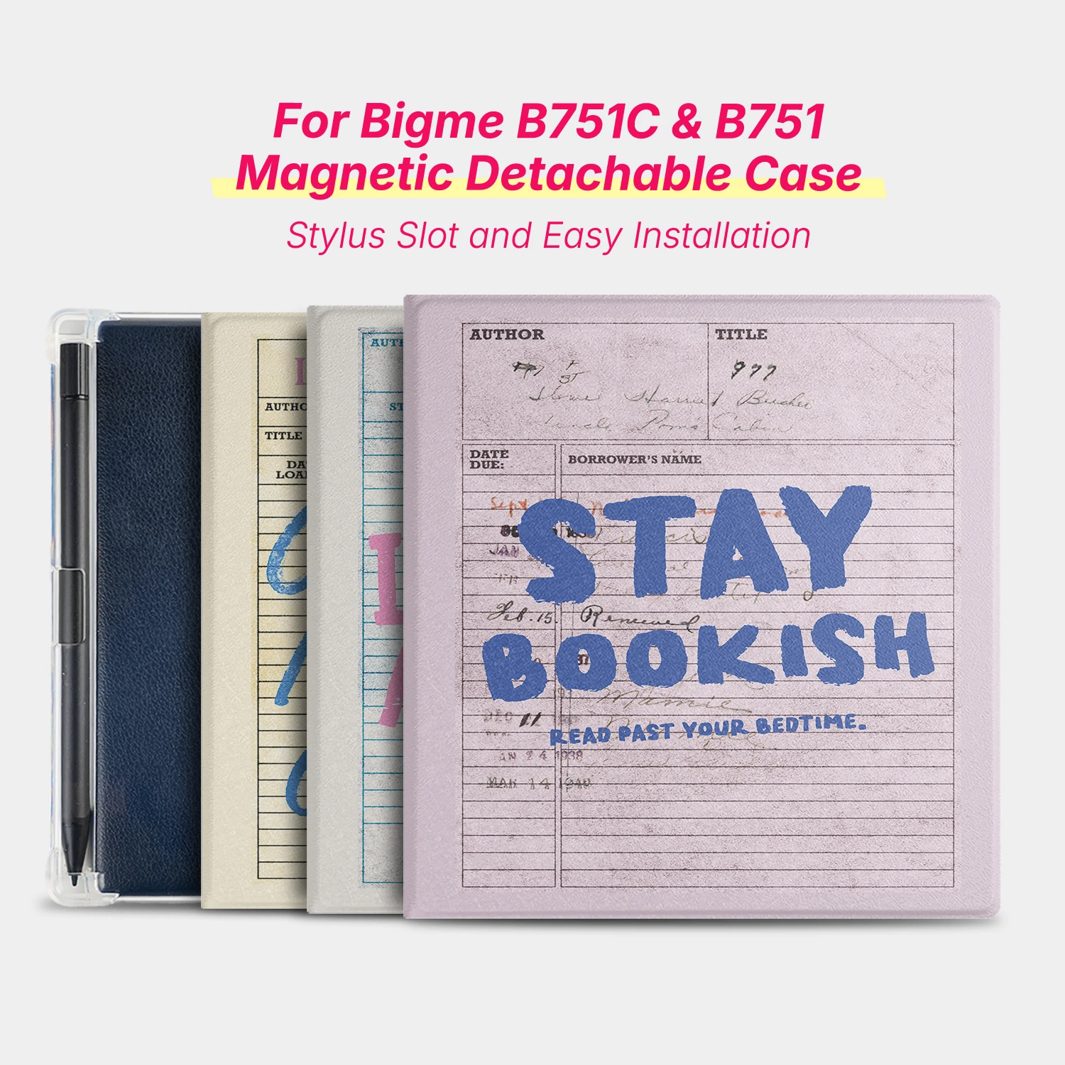 Slim Card Slot Case - เคสปกป้องบัตรห้องสมุด Murmole สำหรับ Bigme B751 B751C