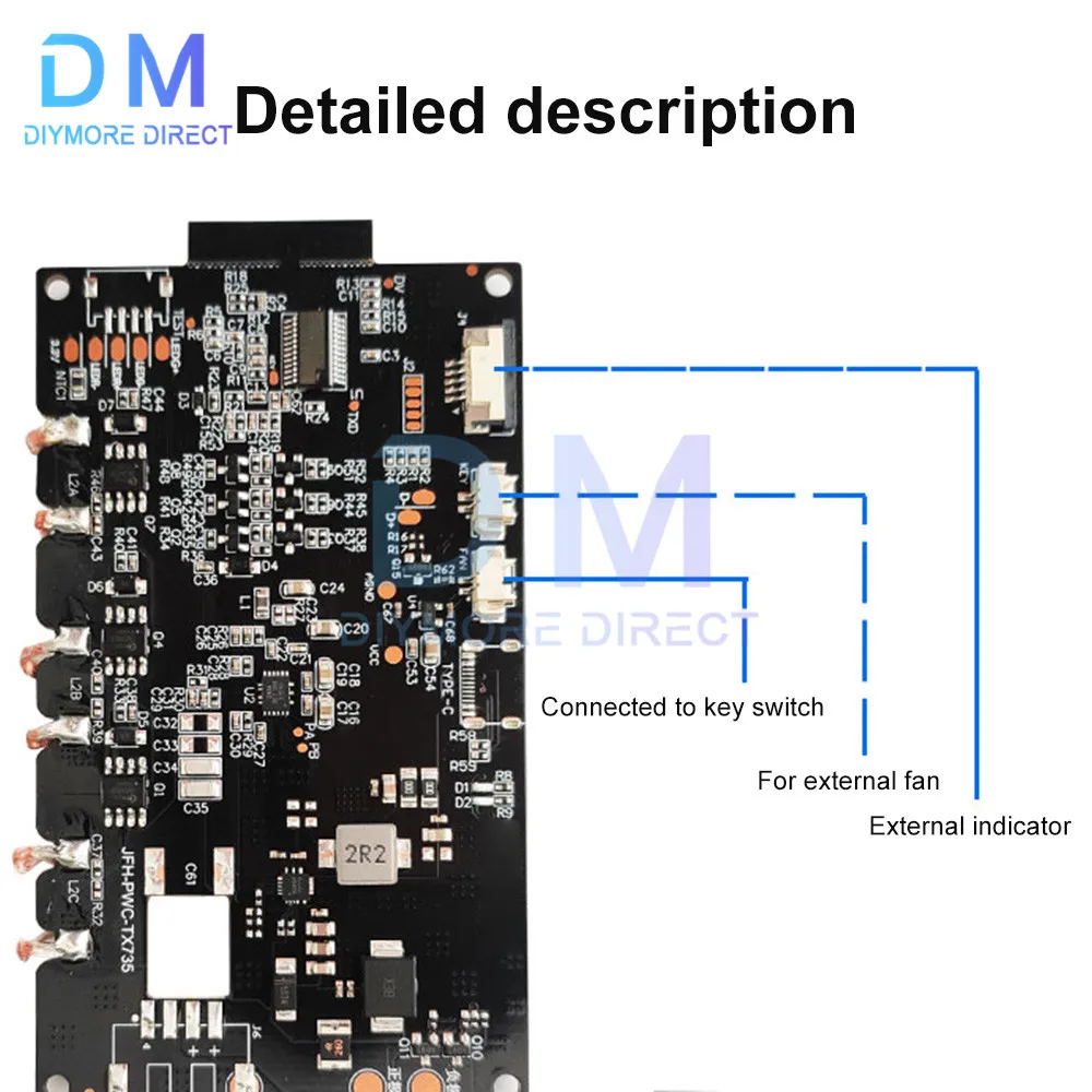 20W High Power 12V Fast Charging Wireless Charger Transmitter Module Universal 9-32V Wireless Charging Modules