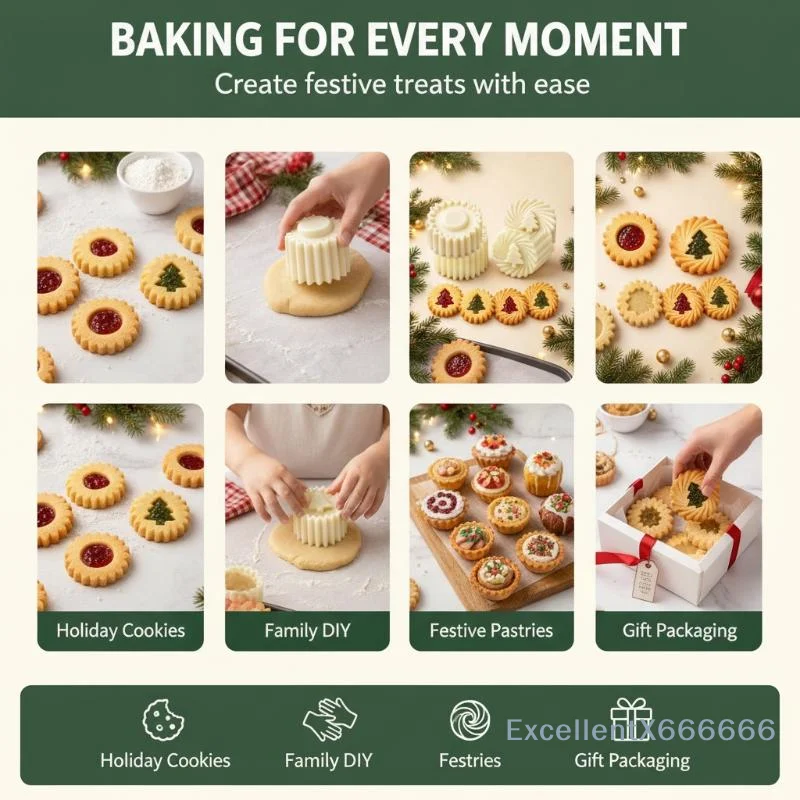 Double Head Sunflower Mooncake Mold Press Type Food Grade DIY Pastry Baking Tool for Home Mid-Autumn Festival Use