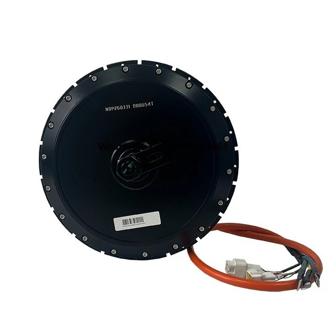 150MM Dropout QS273 40H 8000W QS Hub Motor 3T 3.5T 4T 5T Brushless Non-Gear BLDC Hub Motor Fit Single Freewheel