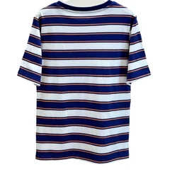 Blue Stripe T Shirt A699664 Colur Clothing Spring Summer Round Collar Design T-shirt Streetwear Embroidery Letter Long Sleeve